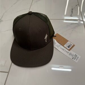 Specialized Dark Brown and Olive Hat
